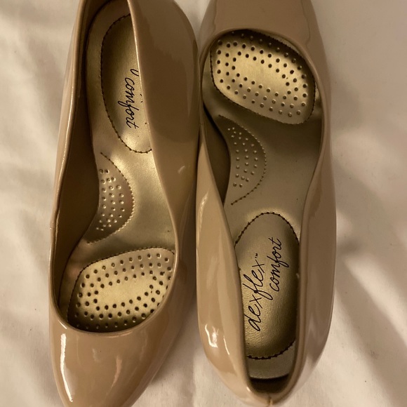 Patent leather nude heels - Picture 3 of 3